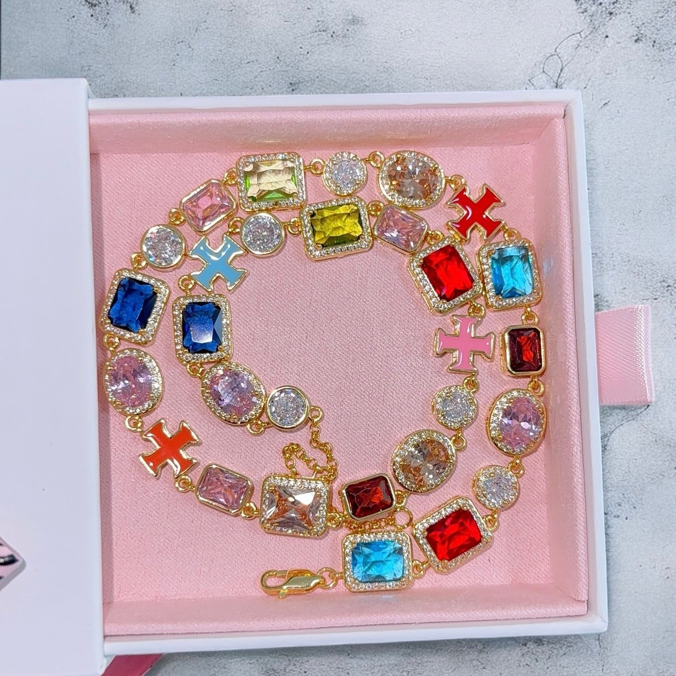 “Amalfi Dreams” Gemstone necklace