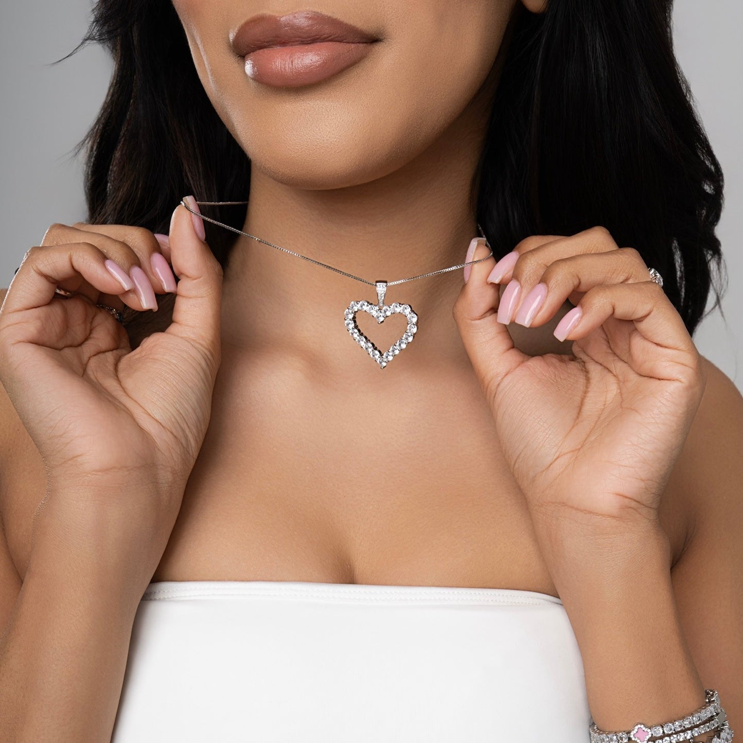 “Dazzling Heart” Necklace