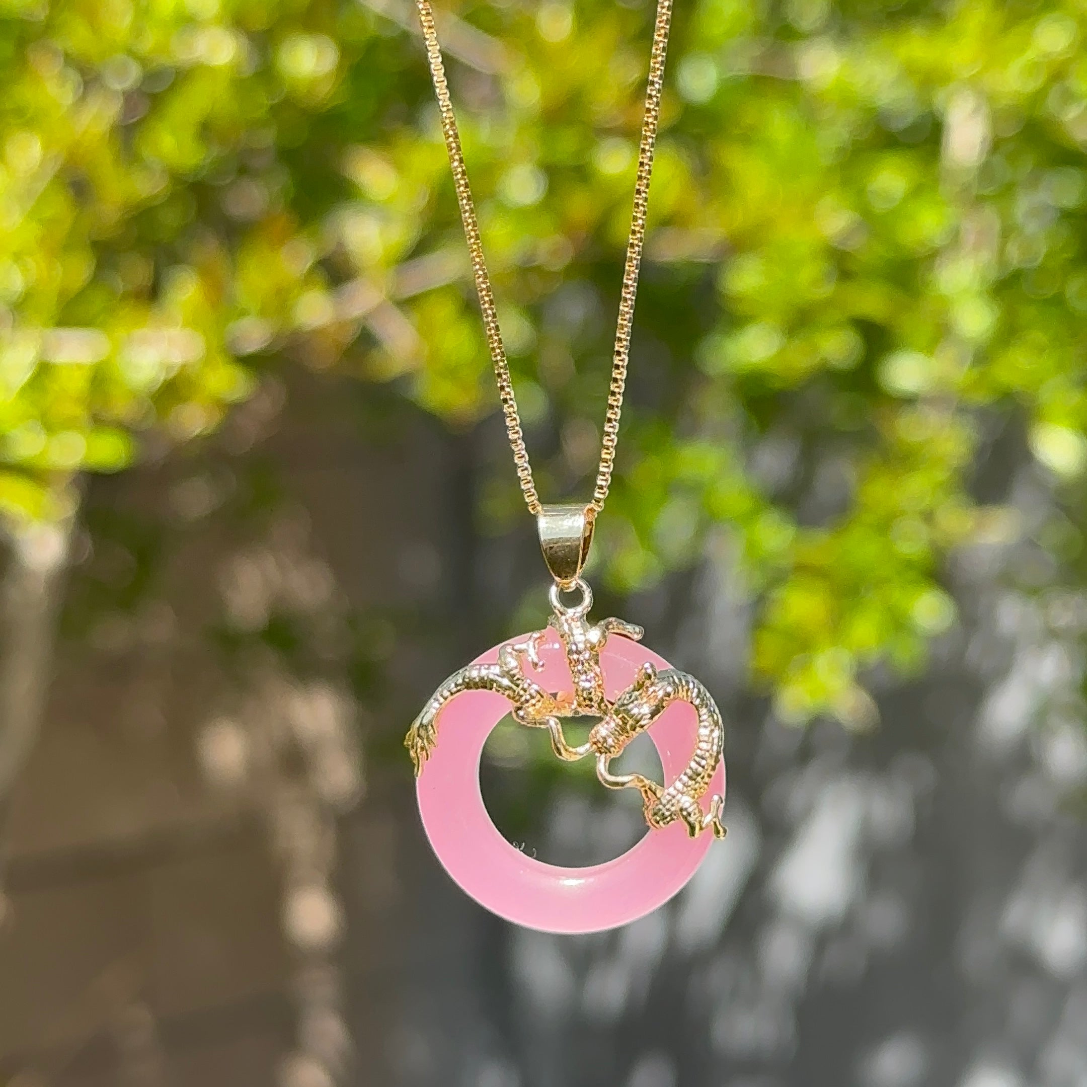 “Dragon essence” Jade Necklace