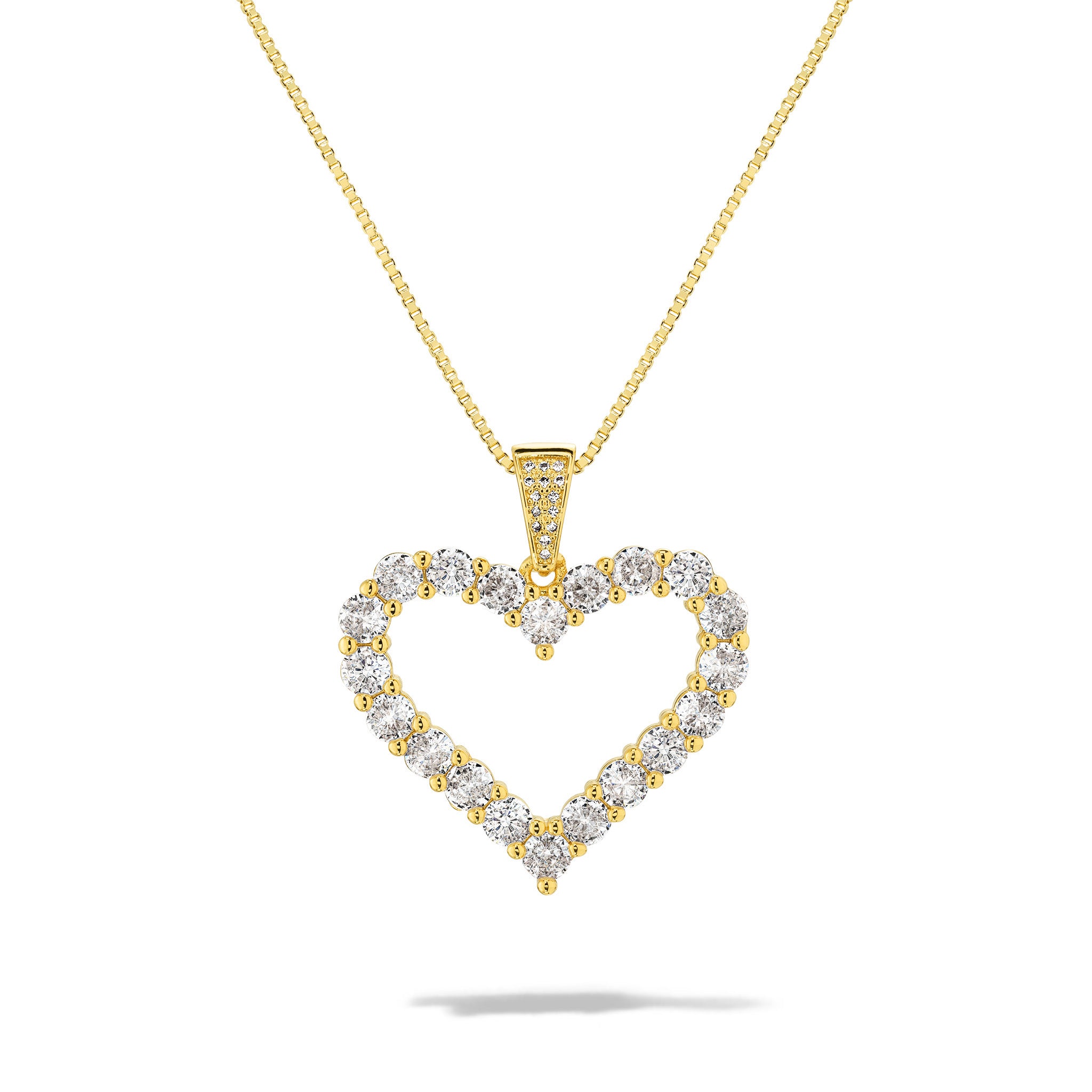 “Dazzling Heart” Necklace