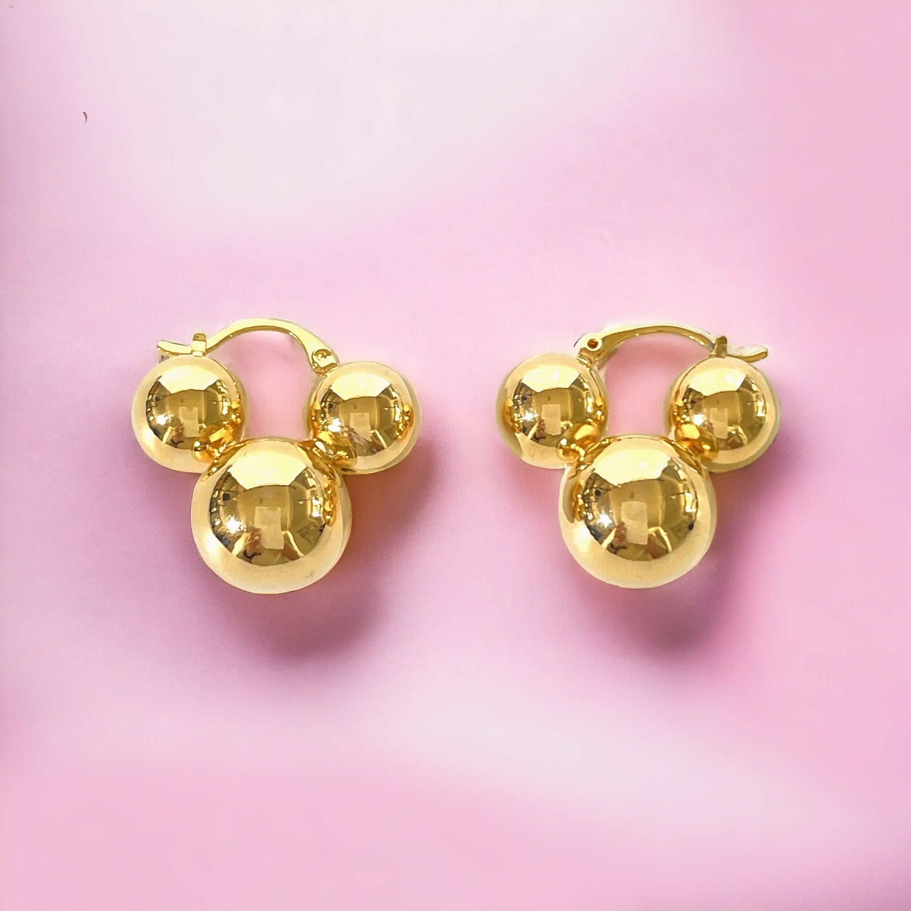 Magical Three bead Huggies