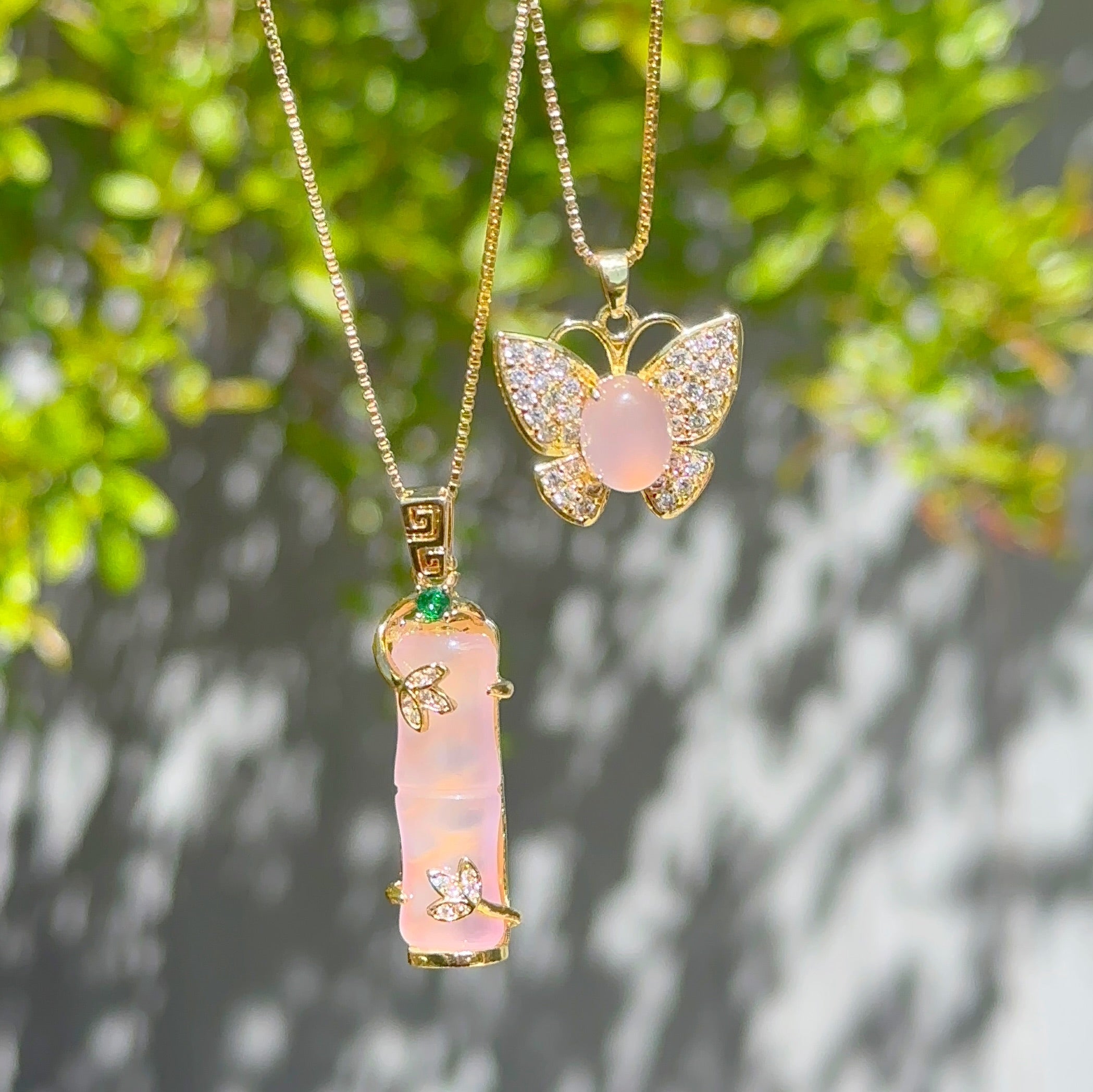 “Whimsical” Jade Necklace