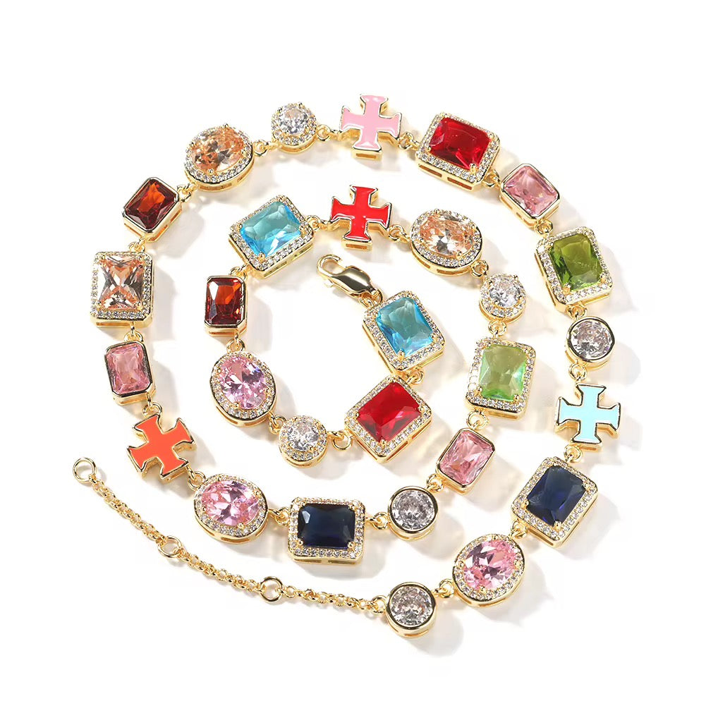 “Amalfi Dreams” Gemstone necklace