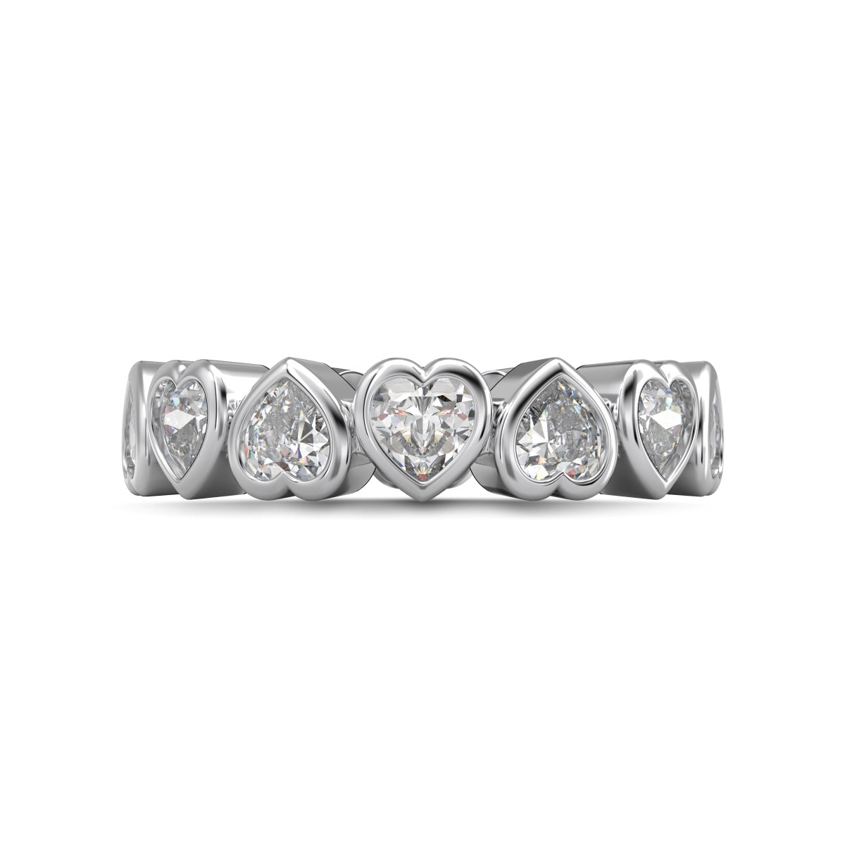 “Hearts on ice” Eternity Band