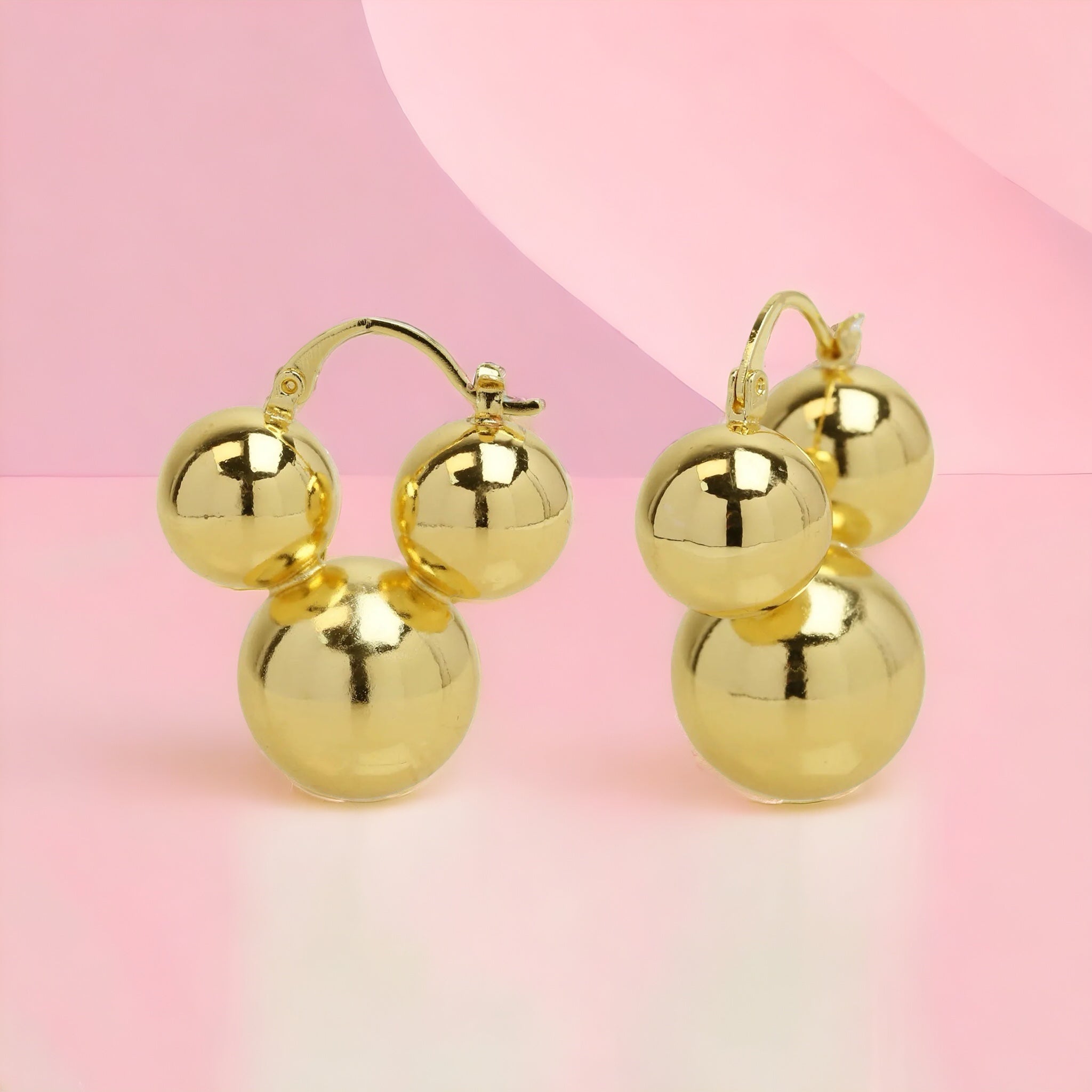 Magical Three bead Huggies