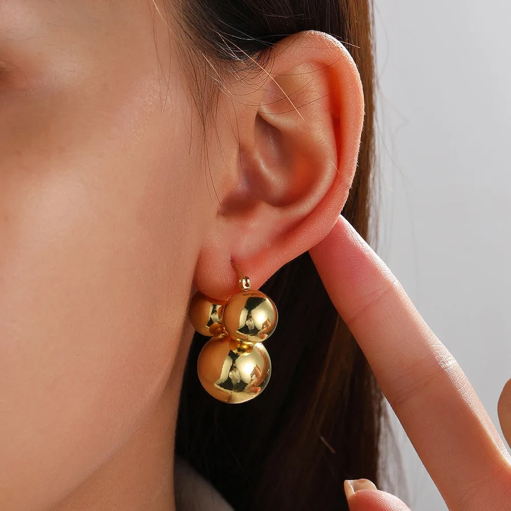 Magical Three bead Huggies