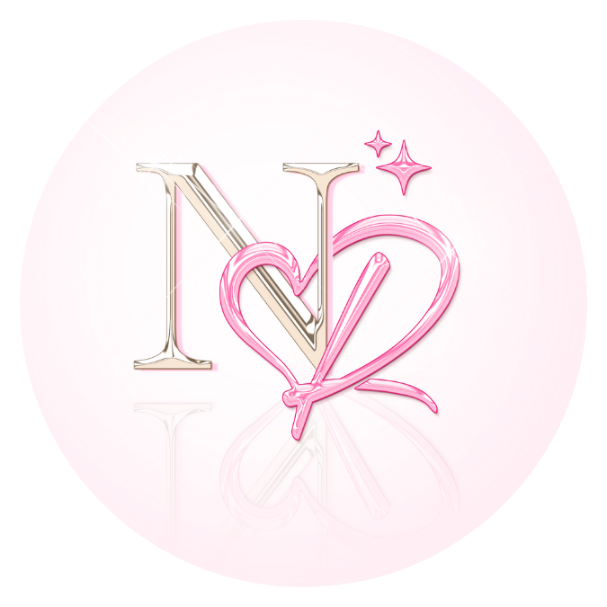 Double Plated script initial necklace