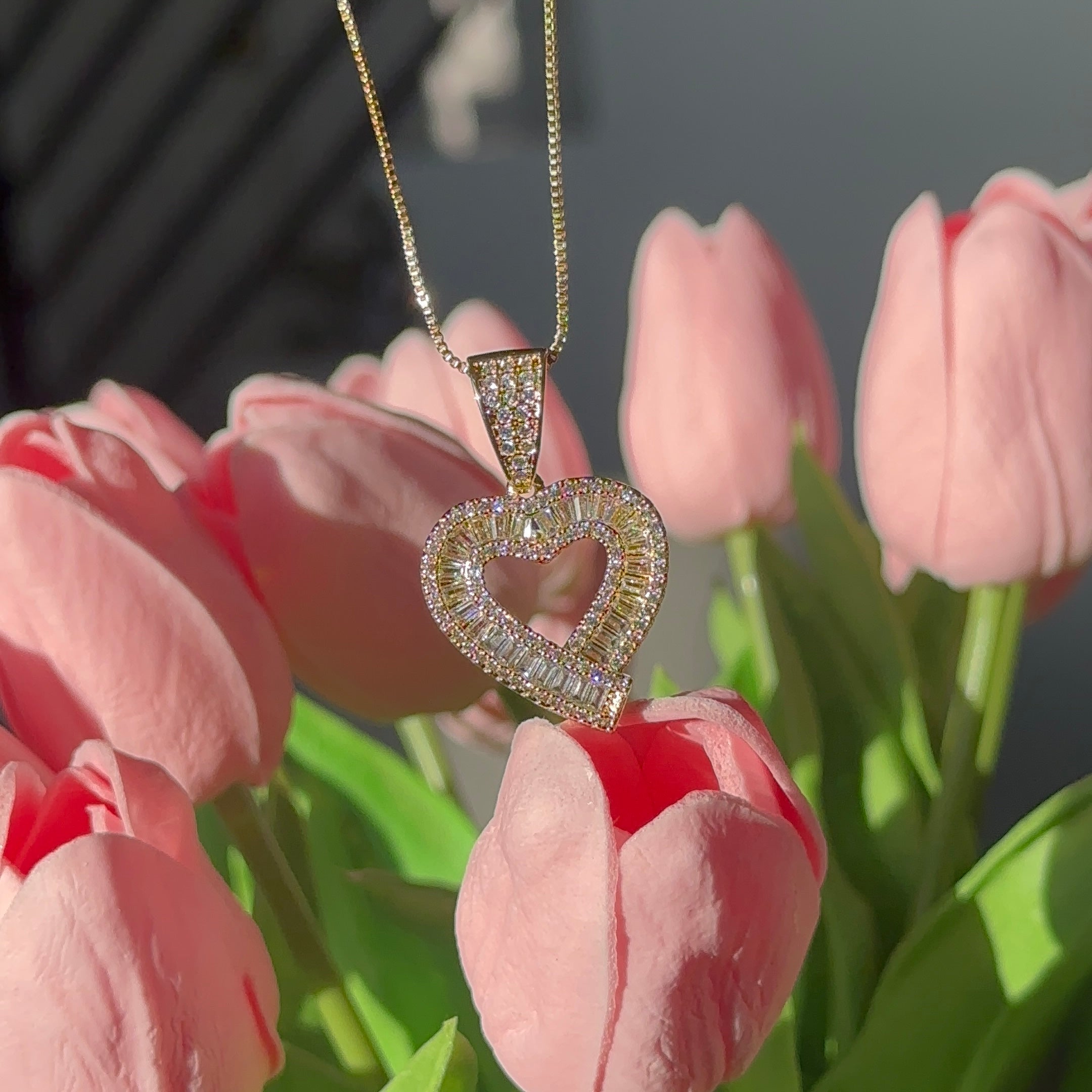 “Love on top” necklace