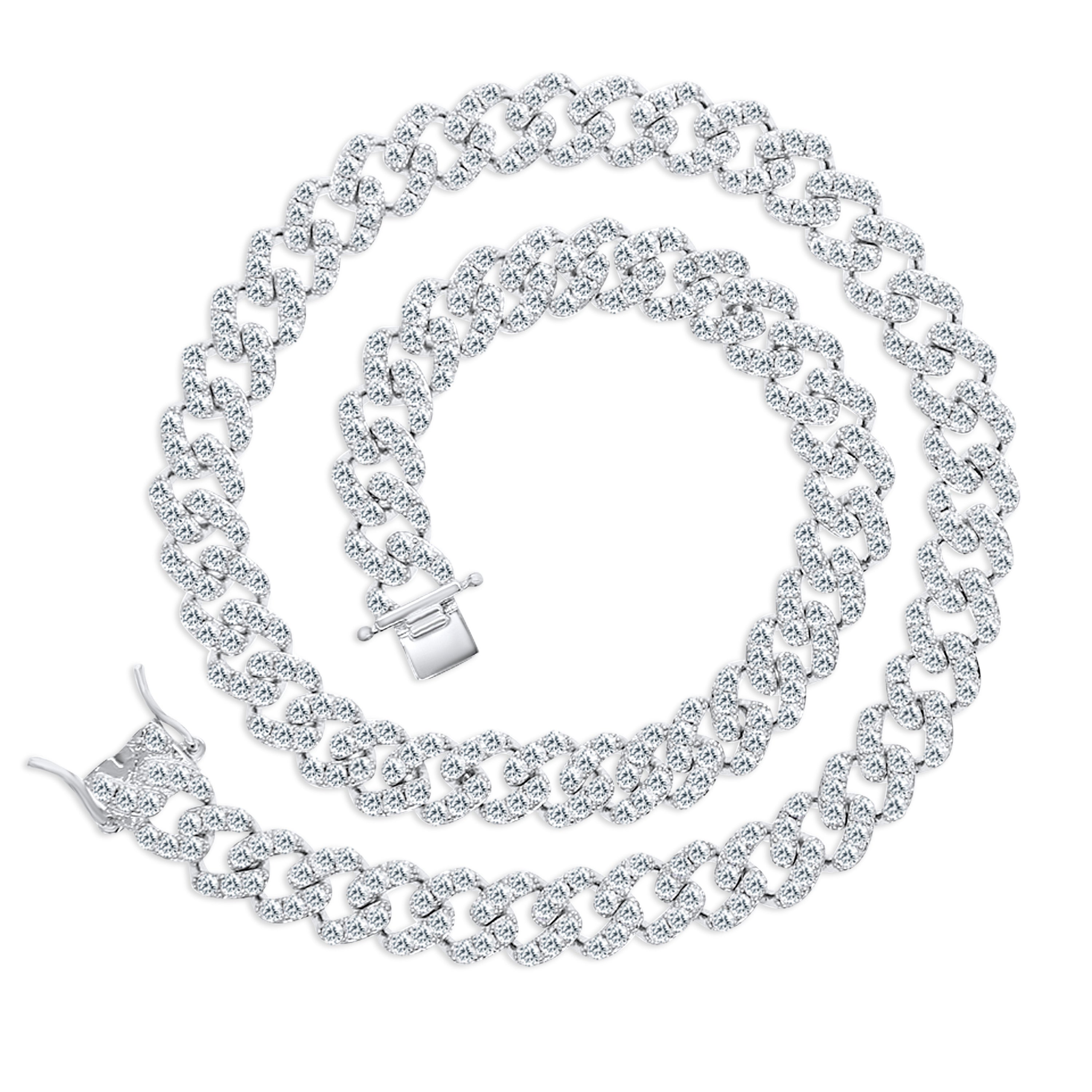 Thin Cuban link choker