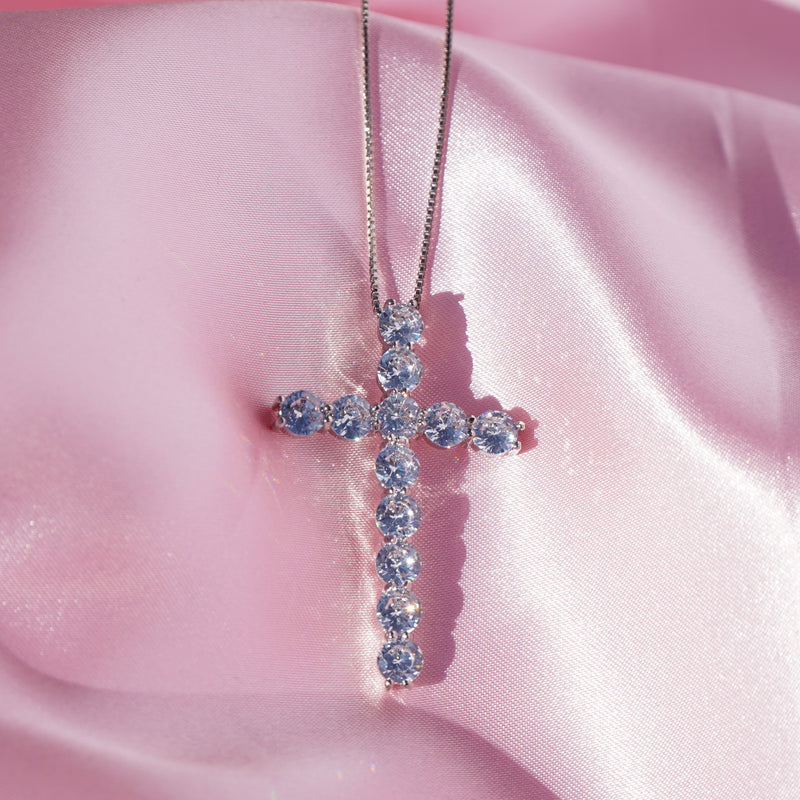 "Icy Cross" Necklace