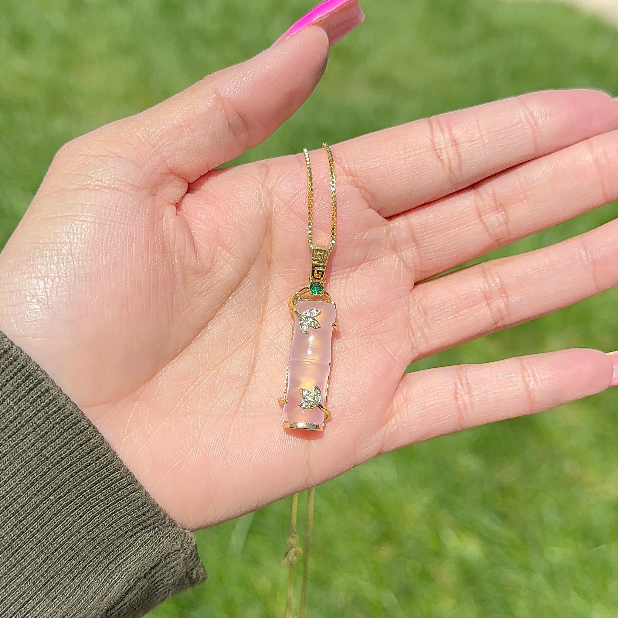 “Whimsical” Jade Necklace