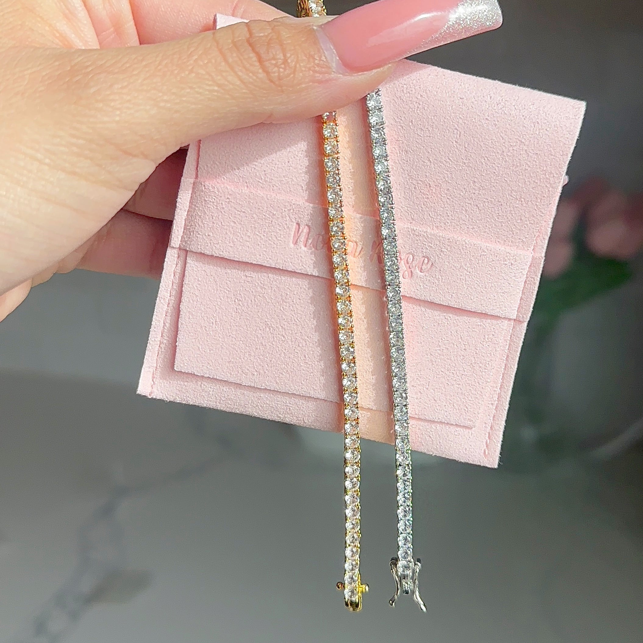 Classy 3mm tennis bracelet