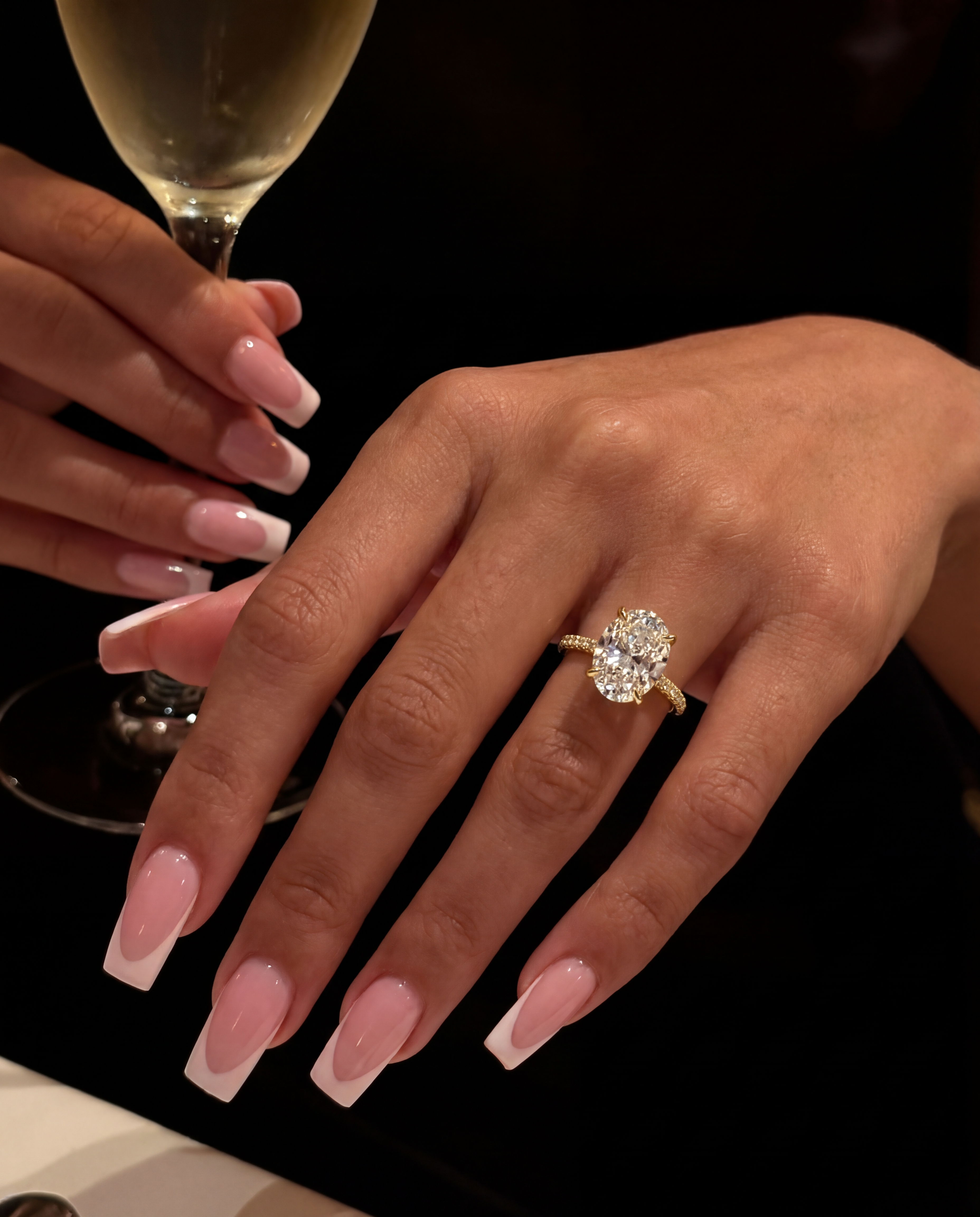 “CEO Ring” 925 Sterling Silver 4.5 Carat Oval Solitaire