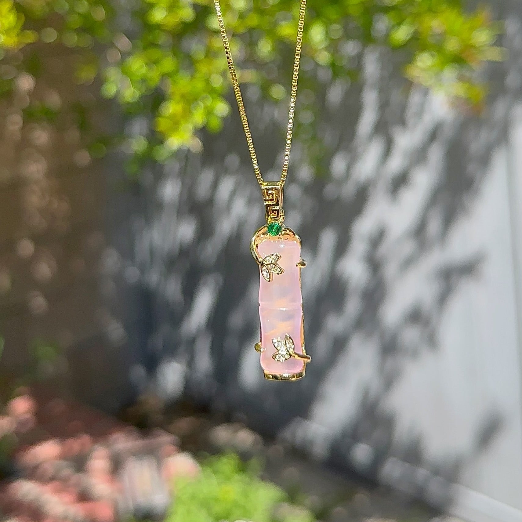 “Whimsical” Jade Necklace