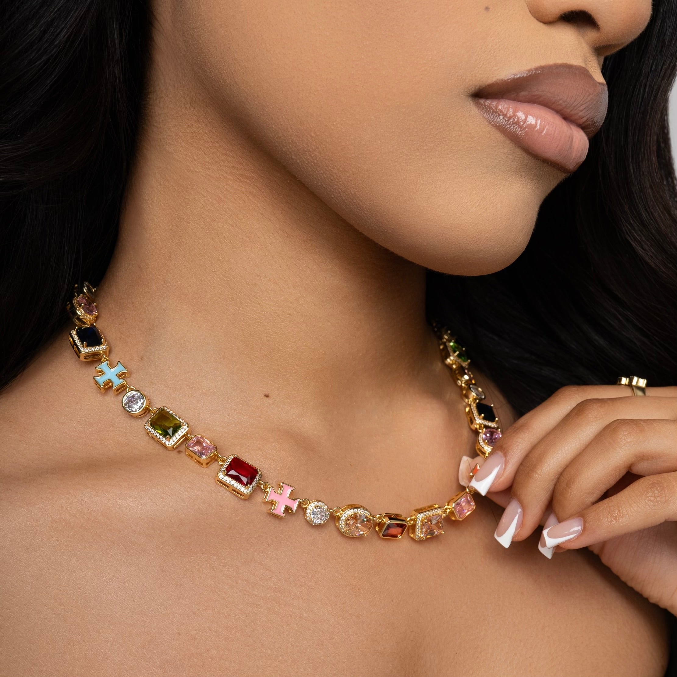 “Amalfi Dreams” Gemstone necklace