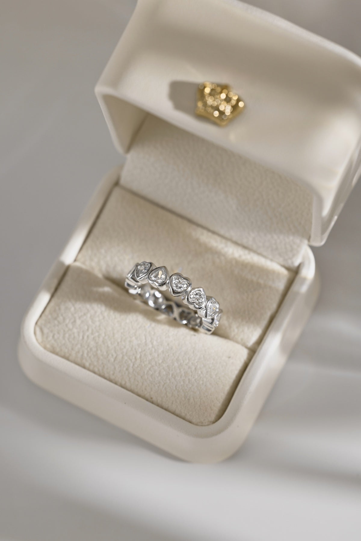 “Hearts on ice” Eternity Band