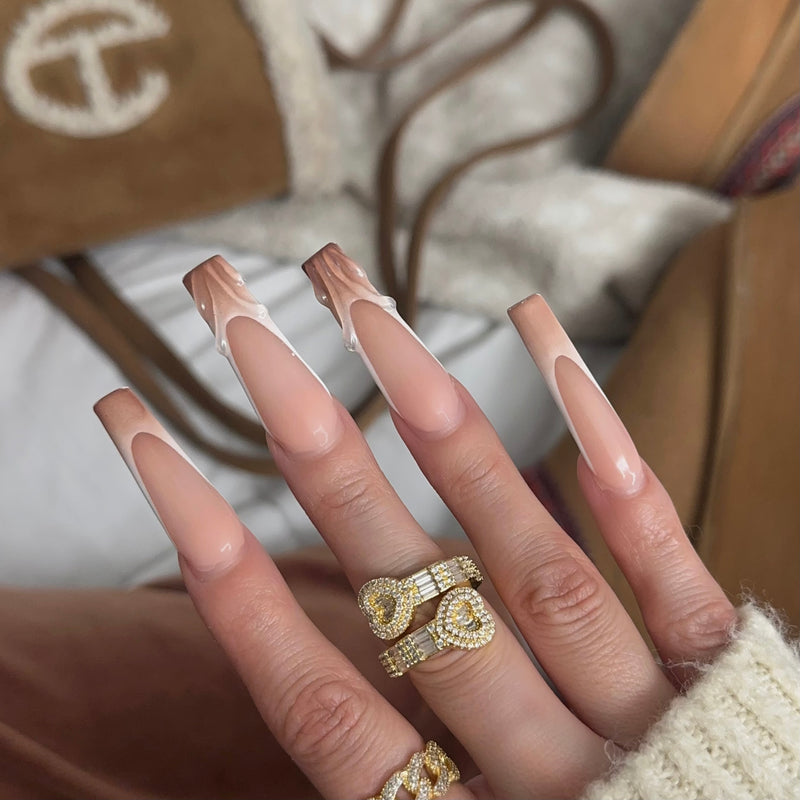 “Adore you” Baguette ring