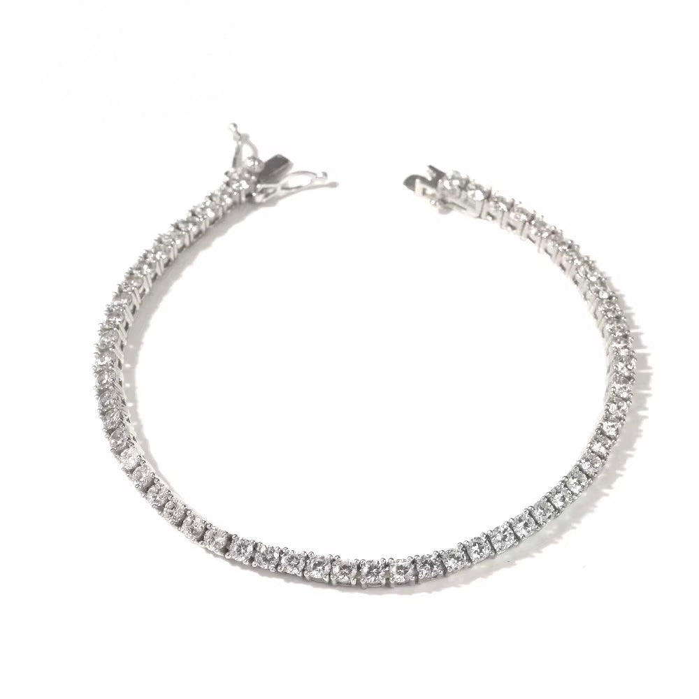 Classy 3mm tennis bracelet