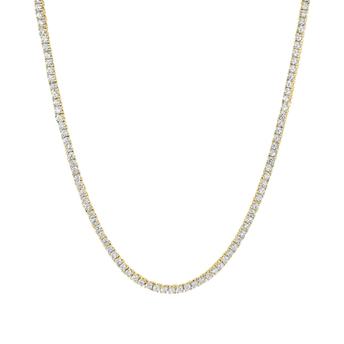“Everyday drip” tennis necklace