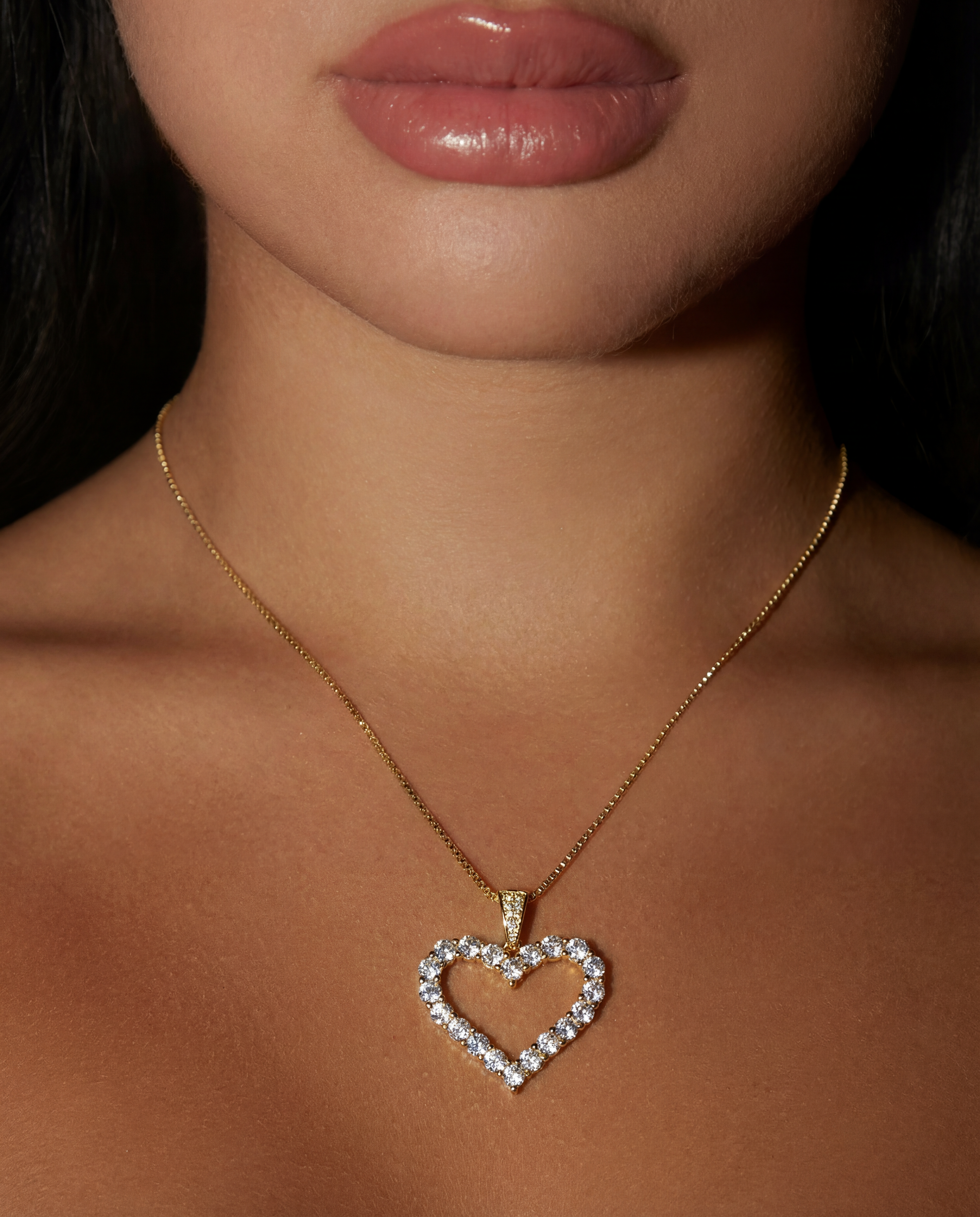 “Dazzling Heart” Necklace