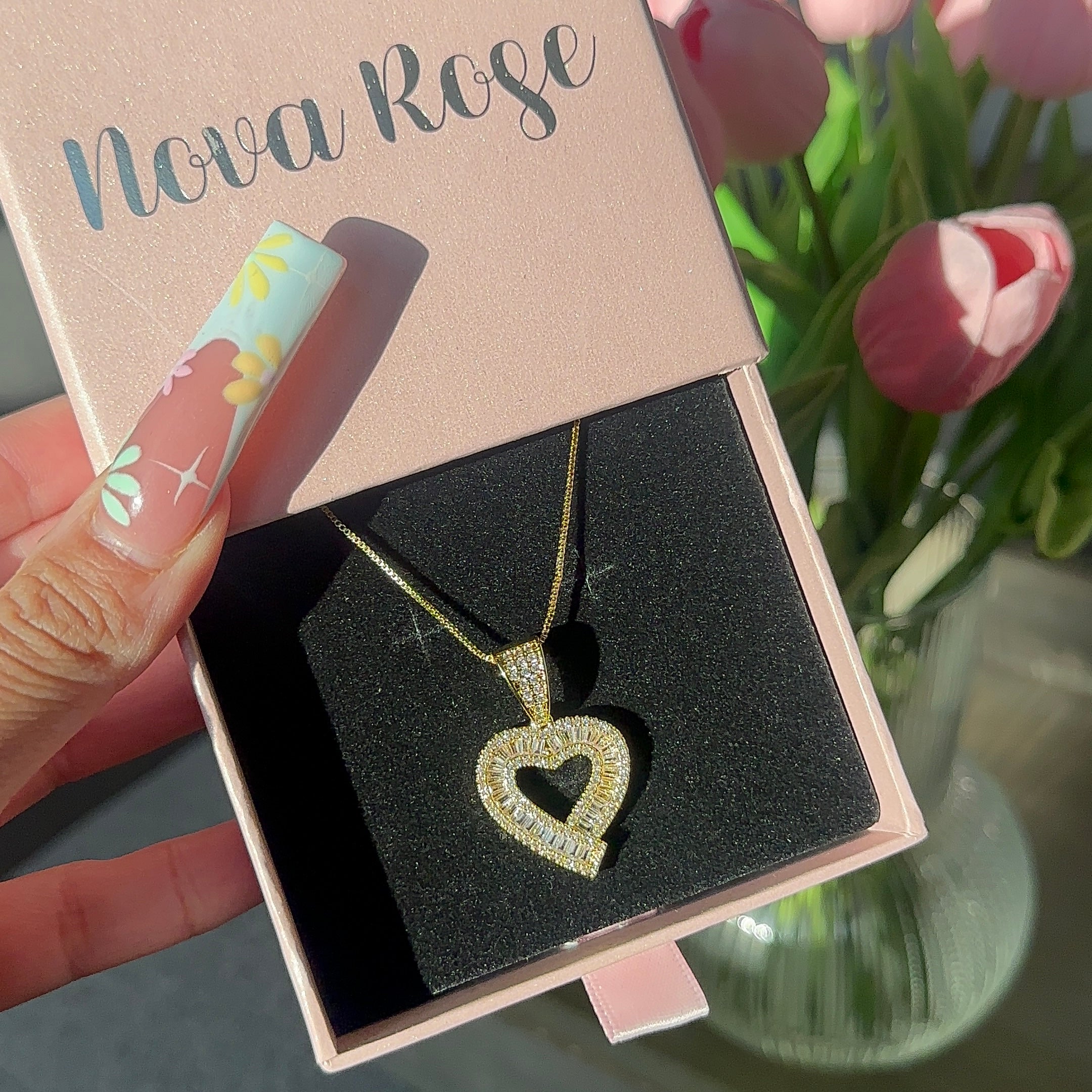 “Love on top” necklace