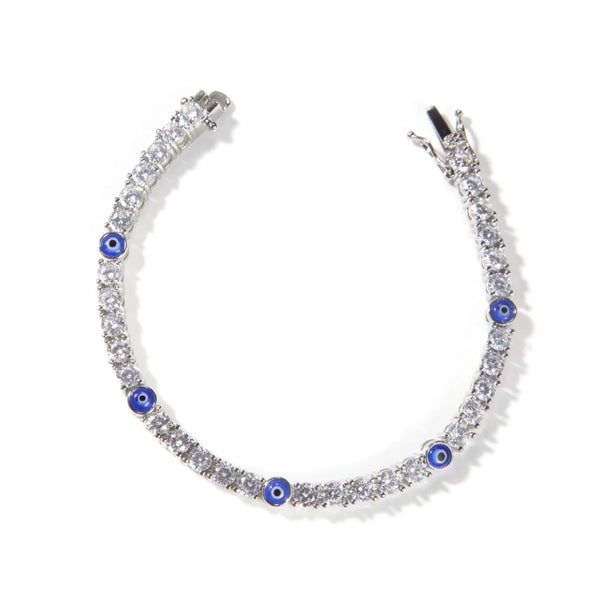 “Evil eye” Tennis bracelet