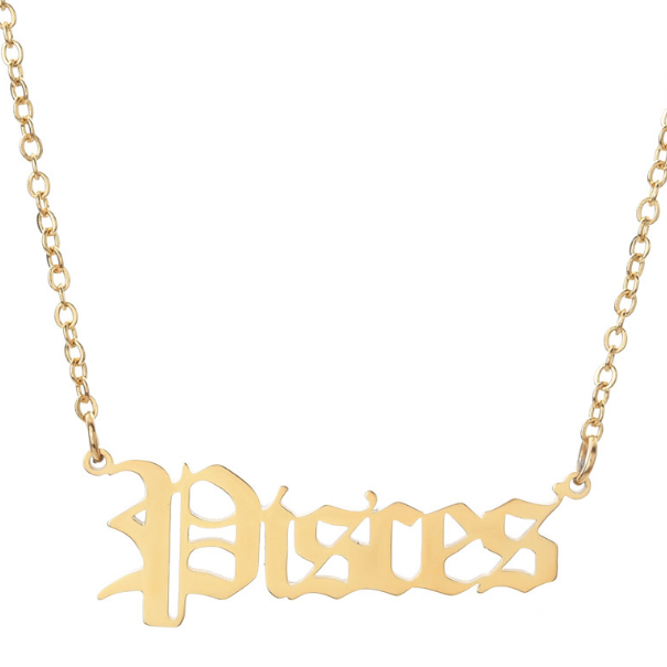 Zodiac necklace