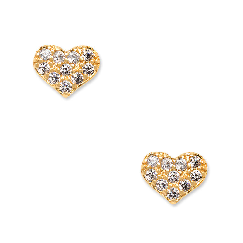 Kids “Corazón” Studs