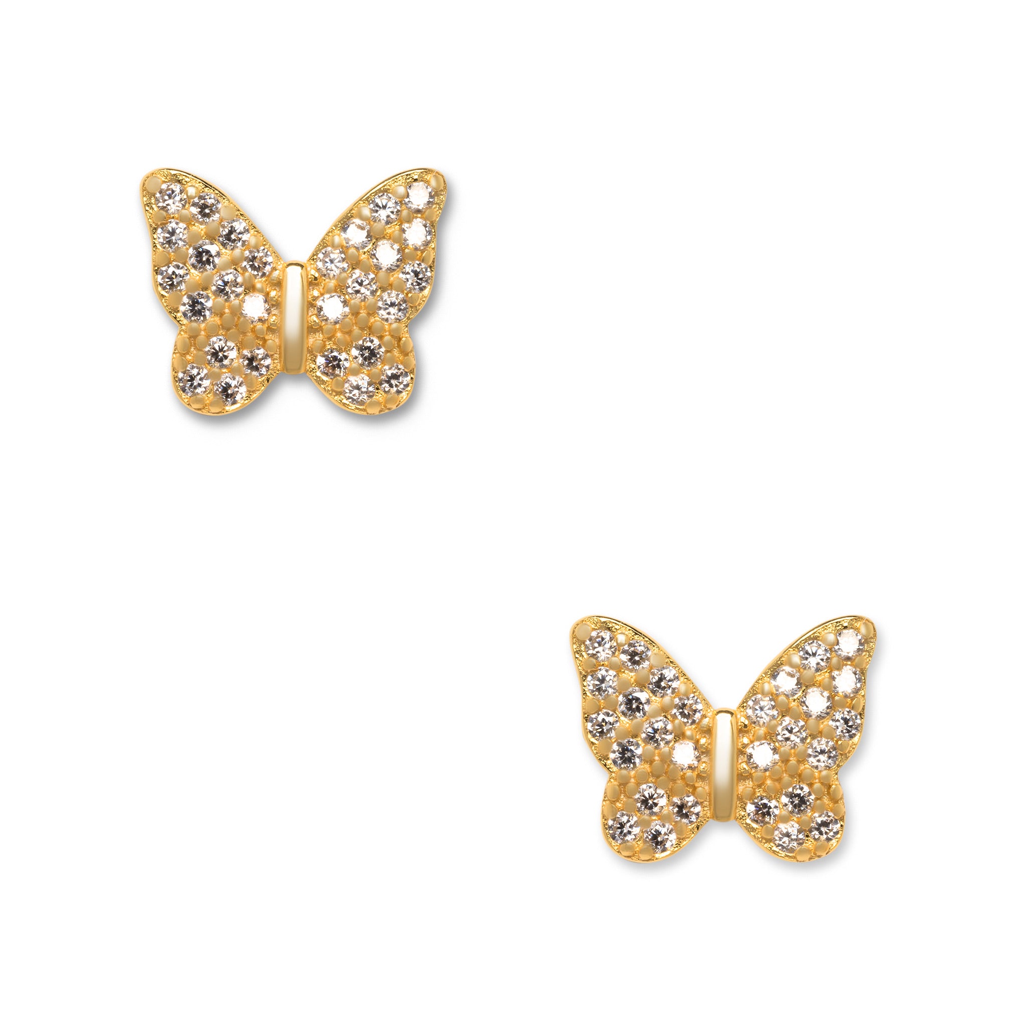 Kids “lily butterfly” studs