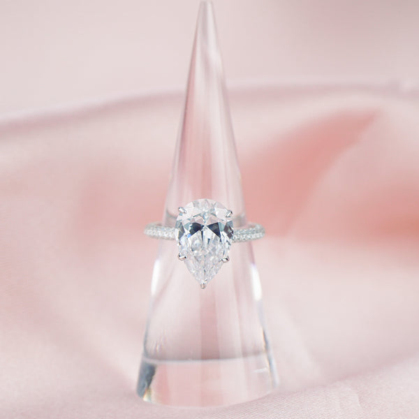 “So Beverly” Tear Drop ring