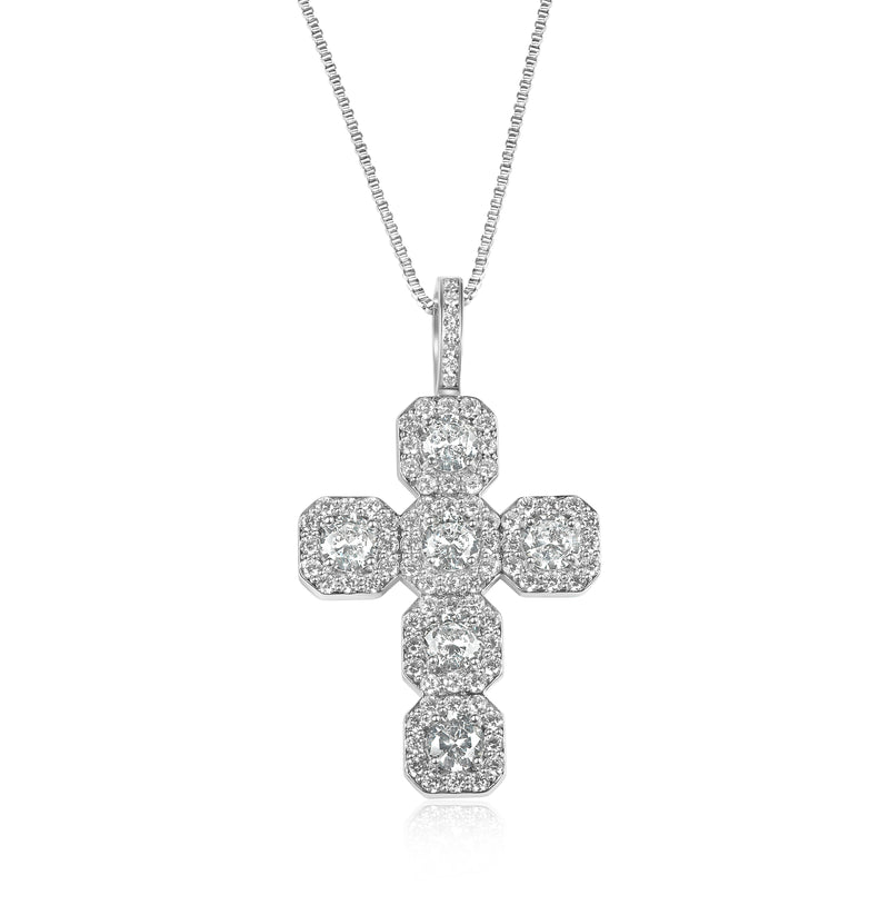 "Divine" Cross necklace