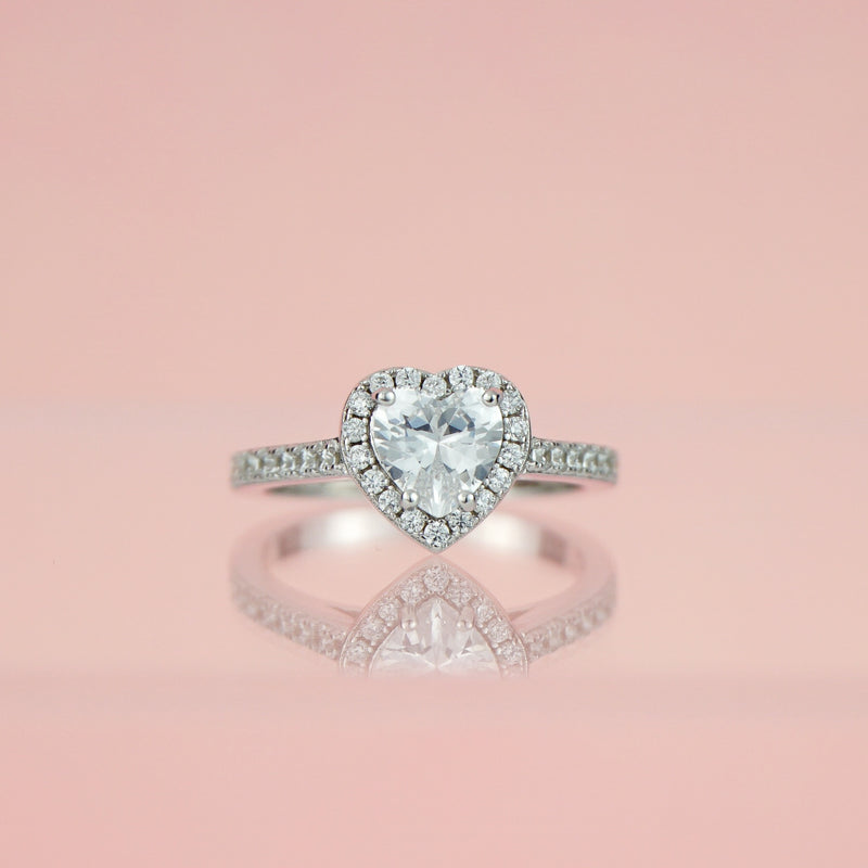 “Heart you” Ring