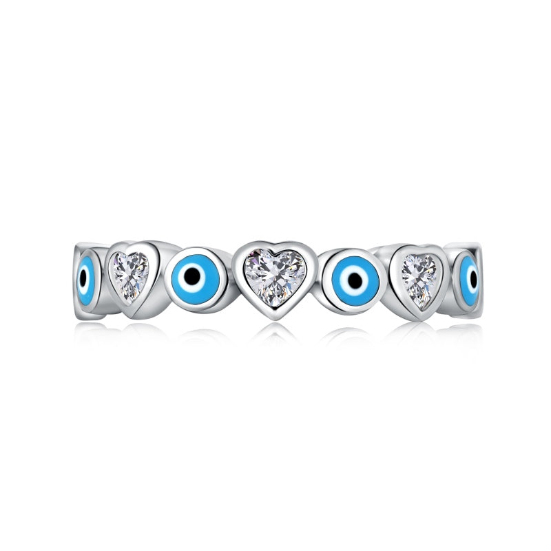 “Ojitos lindos” ring band