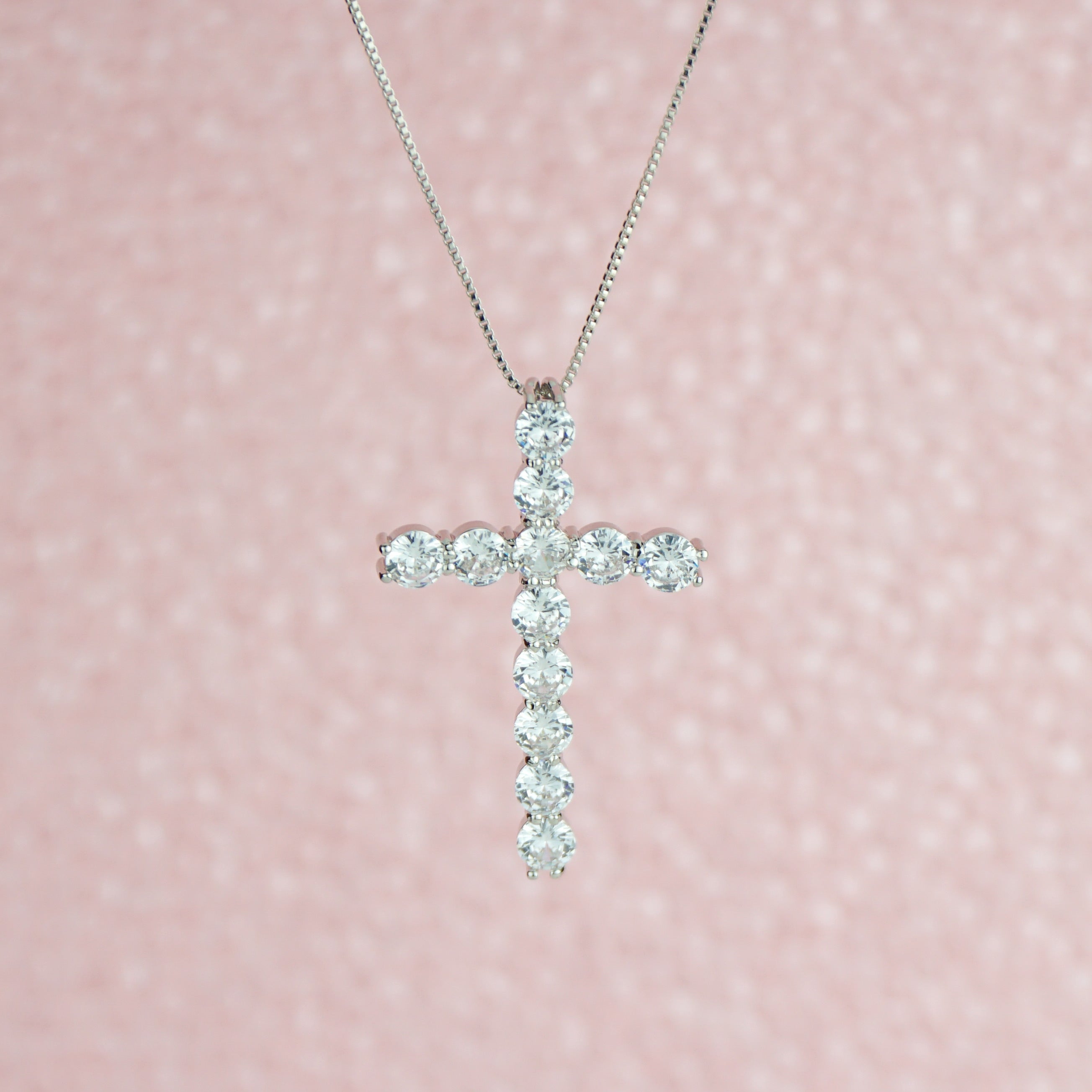"Icy Cross" Necklace
