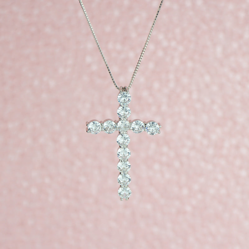 "Icy Cross" Necklace