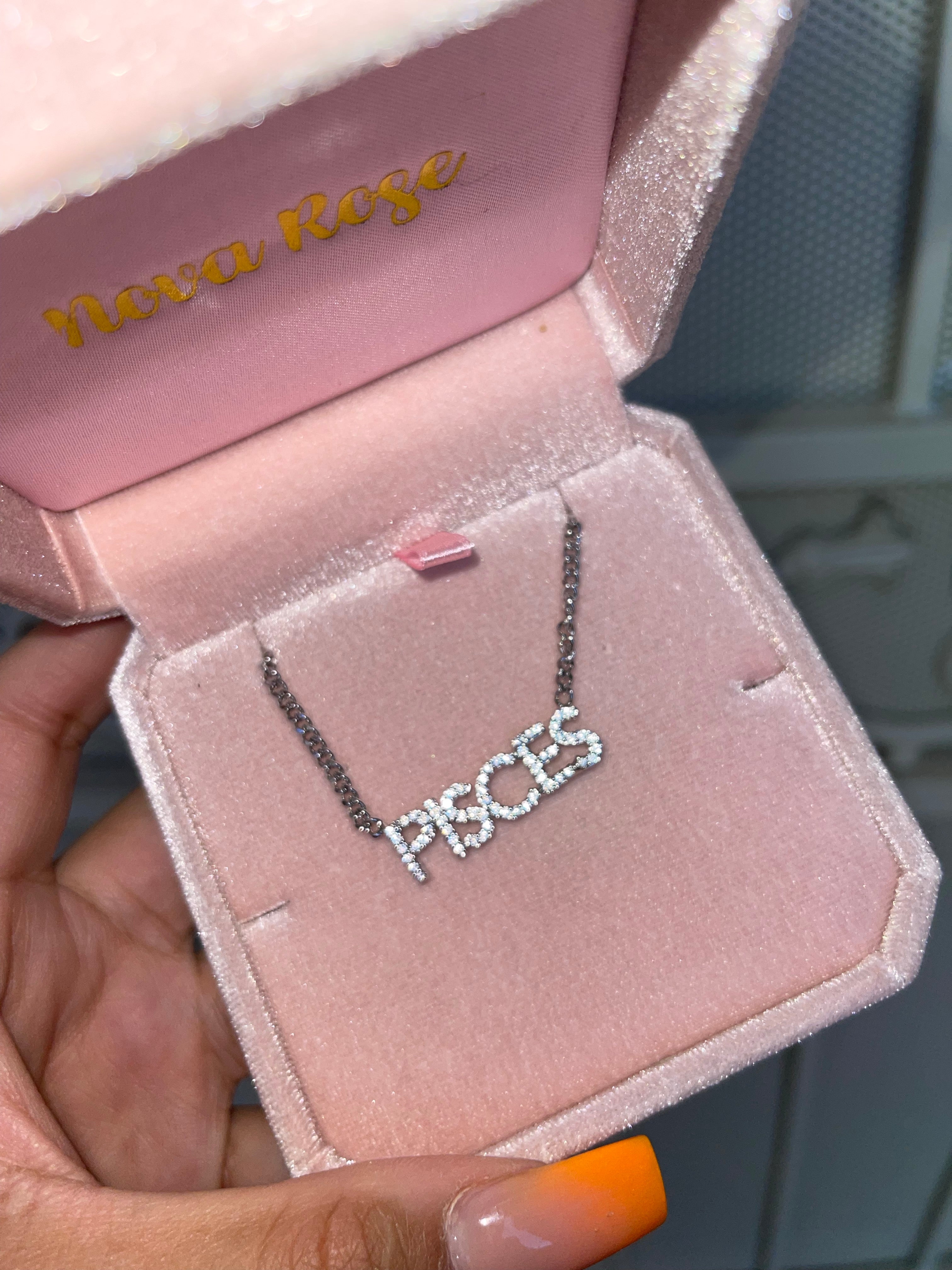 Icy Zodiac necklace
